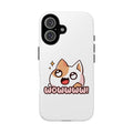 Cute 'Wowww!' Cat Phone Case — Protective Tough Case for iPhone