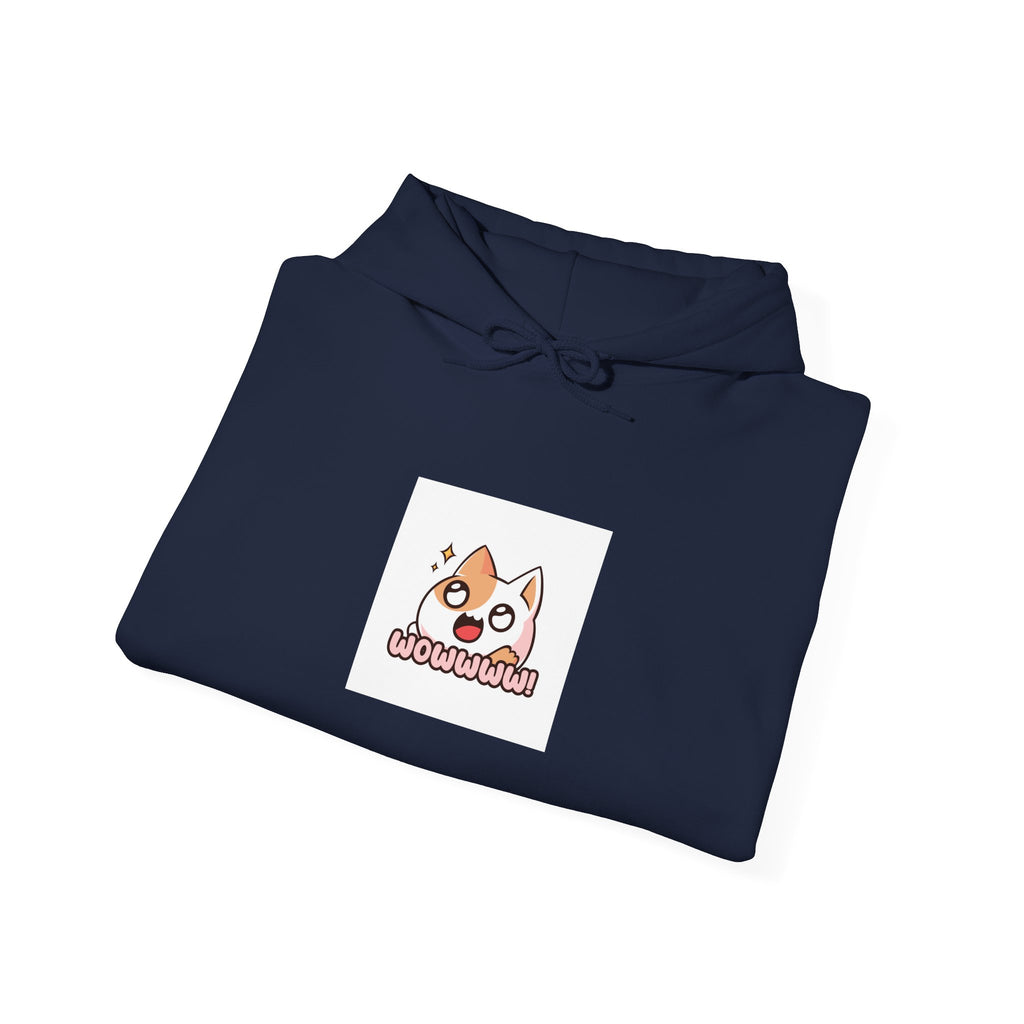 Copy of Cute Kawaii Cat Hoodie — 'Mochi' Tiny Anime Cat Graphic Pullover