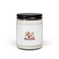 9oz Soy Candle — Cute 'Wowwwww!' Cartoon Cat Scented Candle
