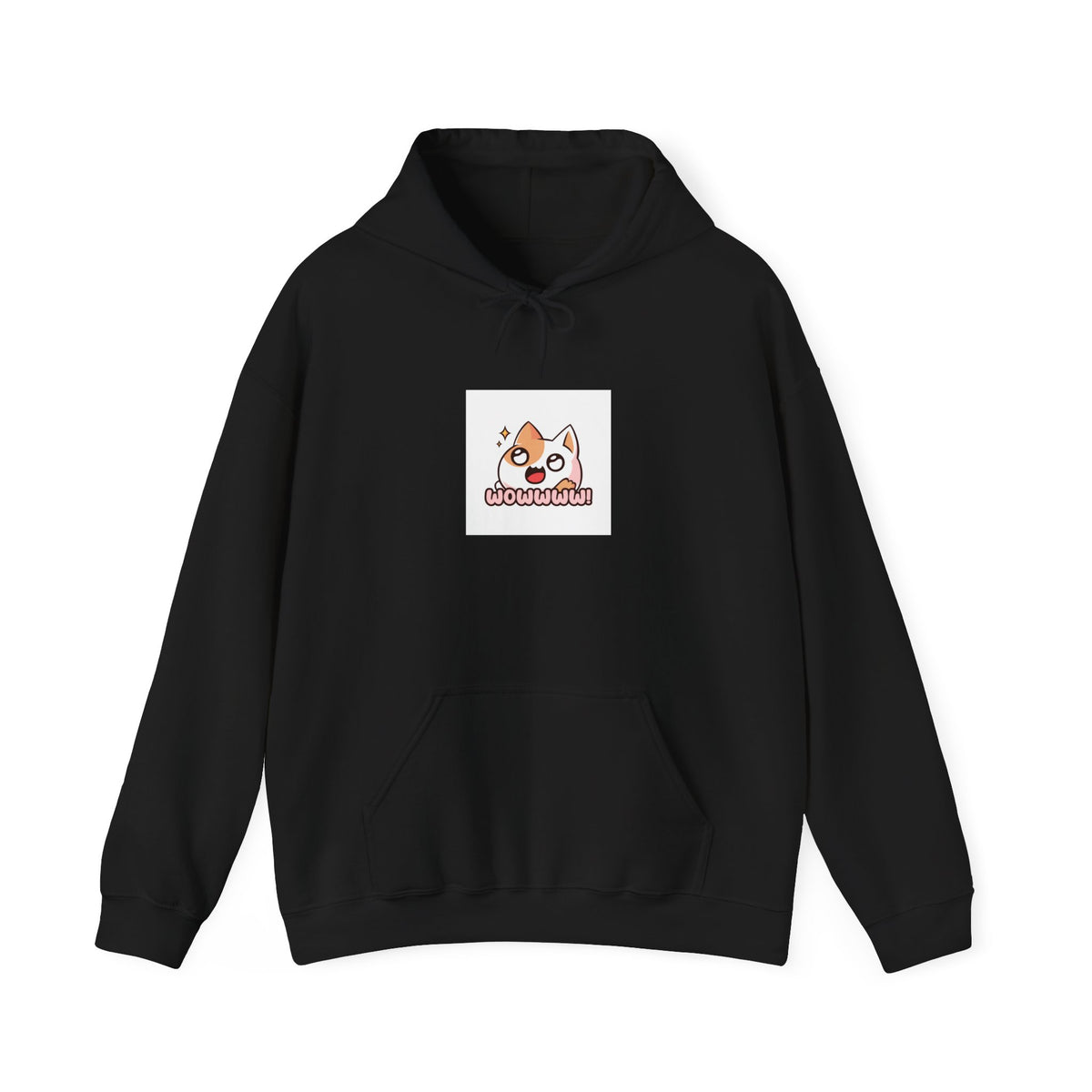 Copy of Cute Kawaii Cat Hoodie — 'Mochi' Tiny Anime Cat Graphic Pullover