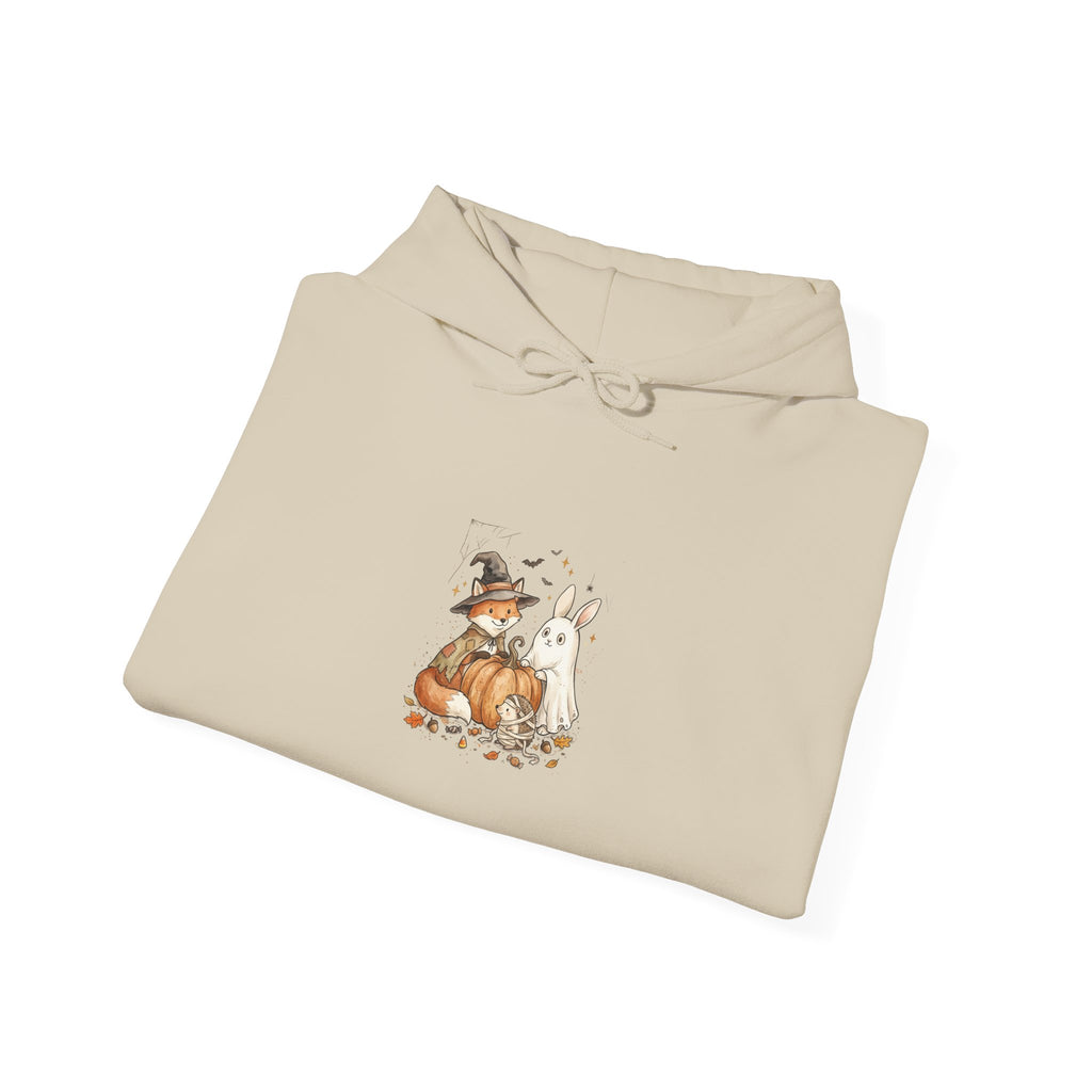 Spooky Pumpkin Cat Hoodie | Halloween Spooky Animals