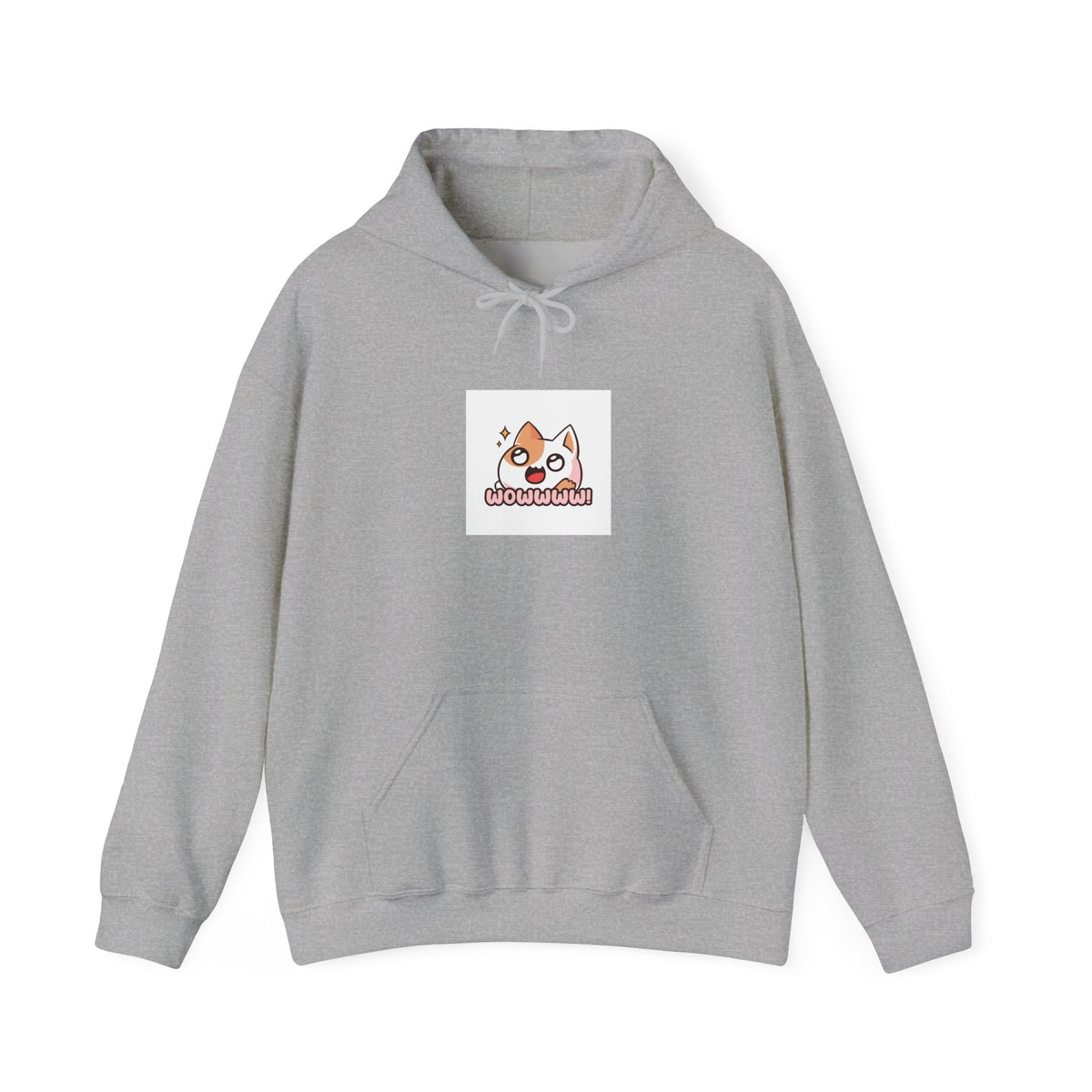 Copy of Cute Kawaii Cat Hoodie — 'Mochi' Tiny Anime Cat Graphic Pullover