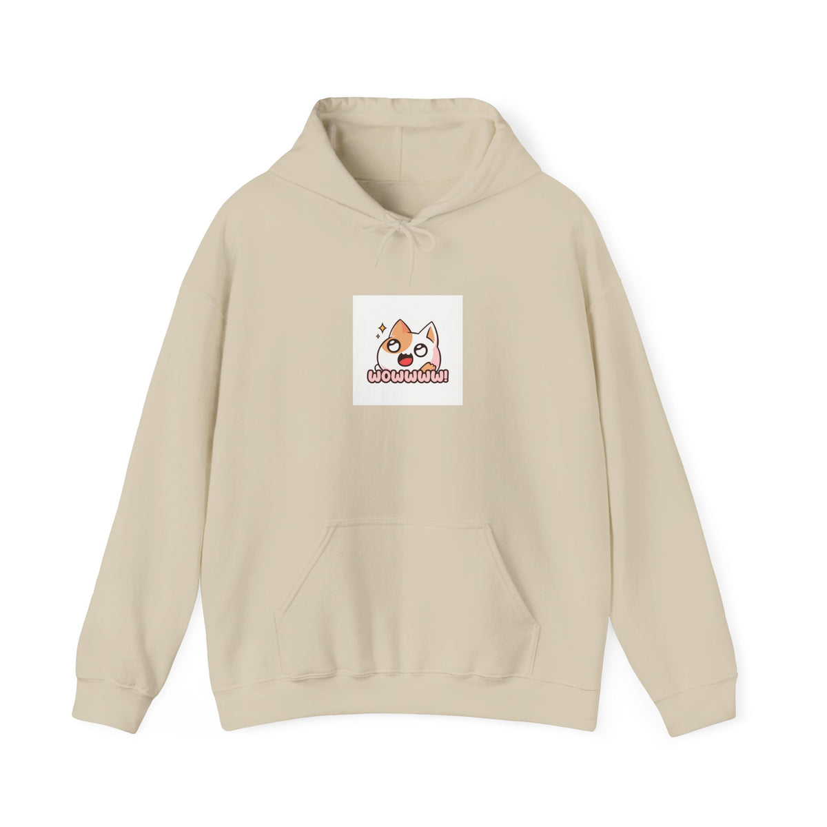 Copy of Cute Kawaii Cat Hoodie — 'Mochi' Tiny Anime Cat Graphic Pullover