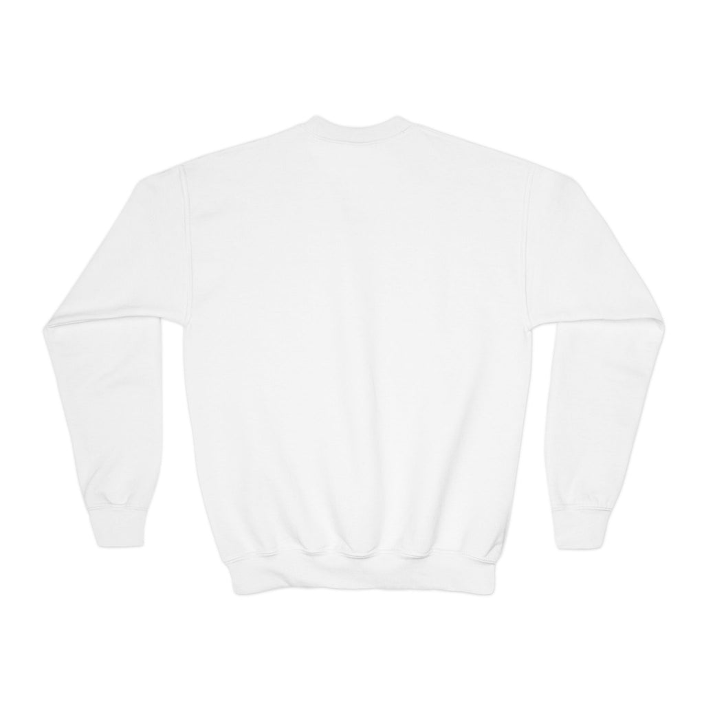 Youth Crewneck Sweatshirt - Cute Pastel Bunny Graphic