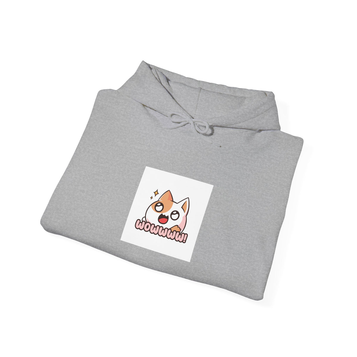 Copy of Cute Kawaii Cat Hoodie — 'Mochi' Tiny Anime Cat Graphic Pullover