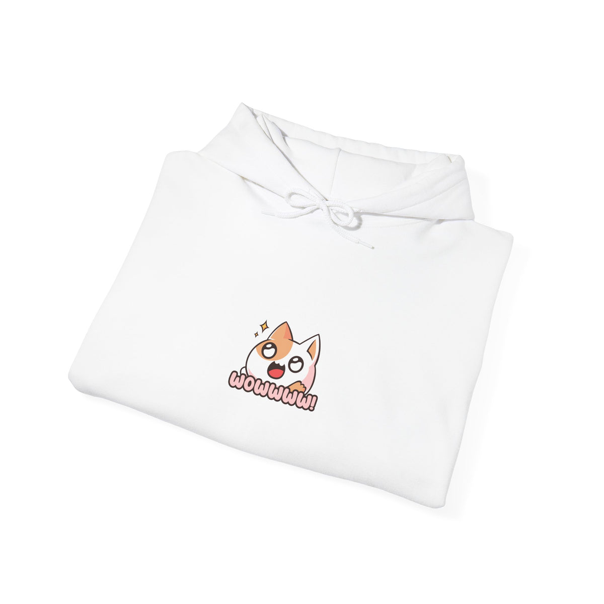 Copy of Cute Kawaii Cat Hoodie — 'Mochi' Tiny Anime Cat Graphic Pullover
