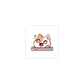 Cute 'Wowwww!' Cat Sticker — Kiss-Cut Vinyl Sticker