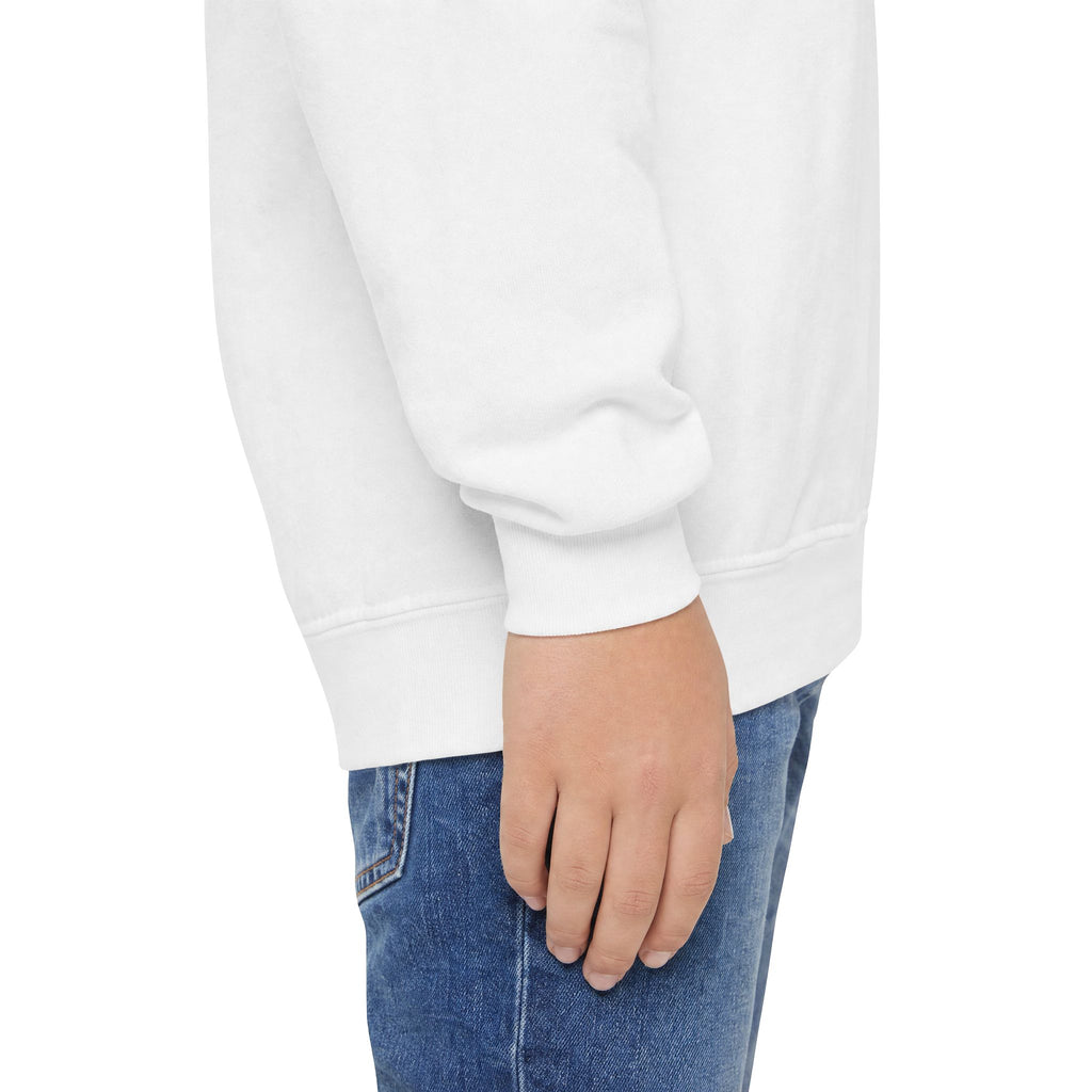 Youth Crewneck Sweatshirt - Cute Pastel Bunny Graphic