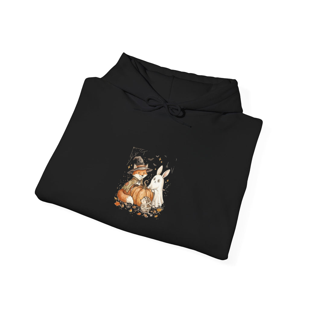 Spooky Pumpkin Cat Hoodie | Halloween Spooky Animals
